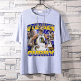 Basketball Sports T Shirt Student Short Sleeve T-Shirt Male Warrior Curry Basketball