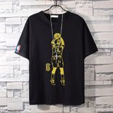 Basketball Sports T Shirt Nba Basketball Clothes James Printed Short Sleeve T-Shirt Men'S Cotton Loose