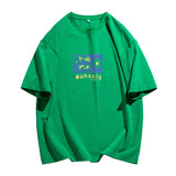 Nasa T Shirt Short-Sleeved T-Shirt Boys All-Match Loose Summer Pure Cotton