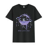 Basketball Sports T Shirt Summer Astronaut Short Sleeve T-Shirt Men And Women Loose