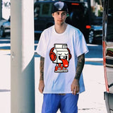 Drew T Shirts Cotton Short Sleeve Cartoon Graffiti
