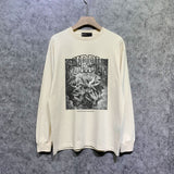 Purple Brand Long Sleeve T-Shirt Fashion Loose Long Sleeve Top