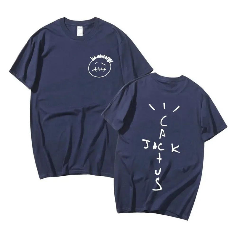 Rapper Cactus Jack Music Album T Shirts Men Women Fashion