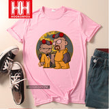 Heisenberg T Shirt Deadly Poison Man Fashion Cartoon Print Loose Crew Neck T-shirt Top