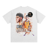 Nba T Shirt Short Sleeve T-shirt Top Men and Women Loose