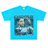 Film Star T Shirt Shawshank's Redemption Street Style Short Sleeve Loose Retro American T-shirt Men