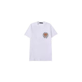 CHH Chrome Heart T Shirts Color Scroll Tiger Head Pattern Short Sleeve T-Shirt