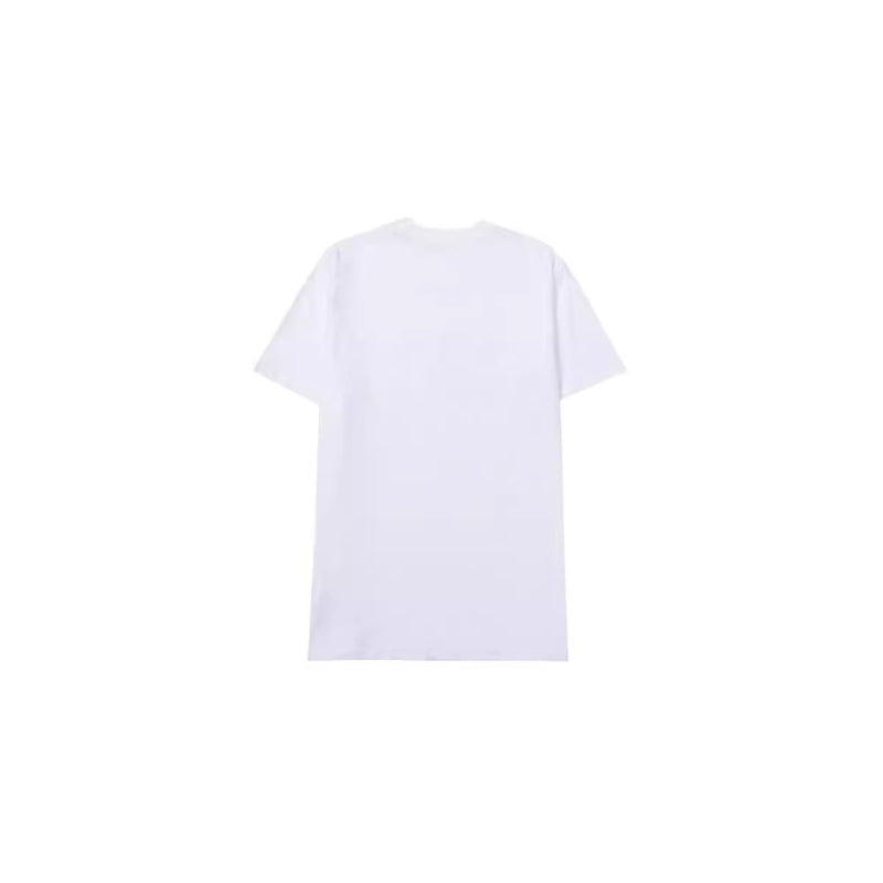 CHH Chrome Heart T Shirts Croix Cross Color Leather Printed Short Sleeve T-Shirt