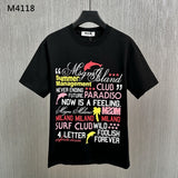 MSGM T-Shirt Loose Short Sleeve T-Shirt
