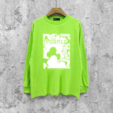 Purple Brand Long Sleeve T-Shirt Fashion Loose Long Sleeve Top