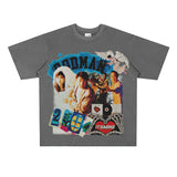 Film Star T Shirt Movie the Unmatchable Match Stephen Chow Short Sleeve American Street Printed T-shirt for Men and Women