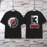 Basketball Sports T Shirt Nba Basketball Clothes Warriors Lakers Short Sleeve T-Shirt Men'S Loose