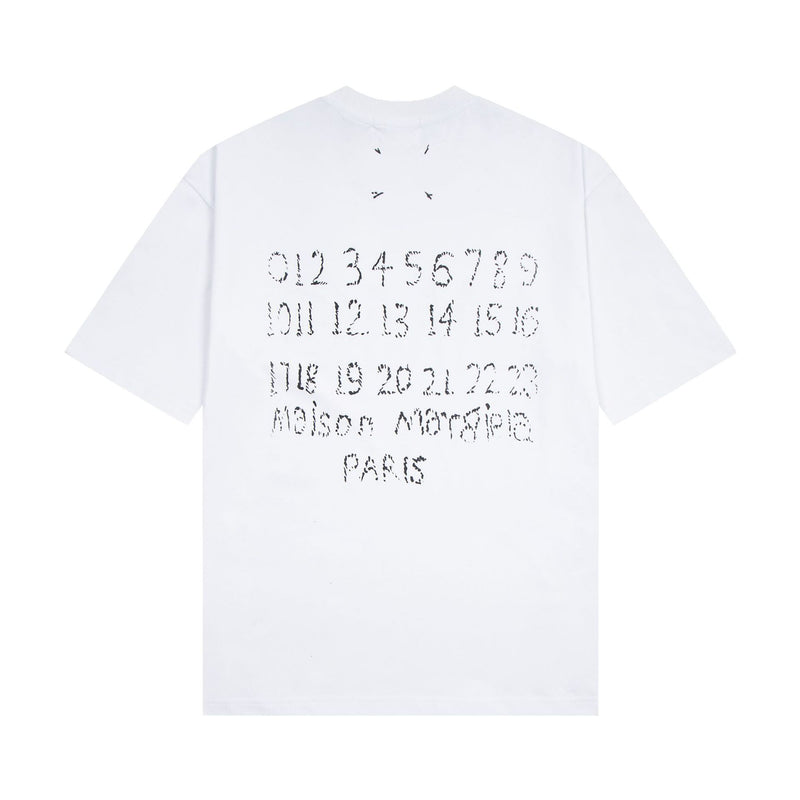 Maison Margiela T-Shirts Crew Neck Loose Short Sleeve T-Shirt