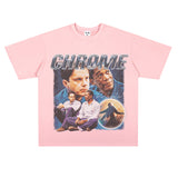 Film Star T Shirt Shawshank's Redemption Street Style Short Sleeve Loose Retro American T-shirt Men