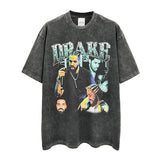 Drake T Shirts Short Sleeve T-Shirt Crew Neck