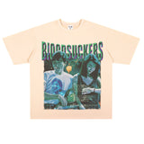 Film Star T Shirt Short Sleeve Loose Retro American T-shirt Men