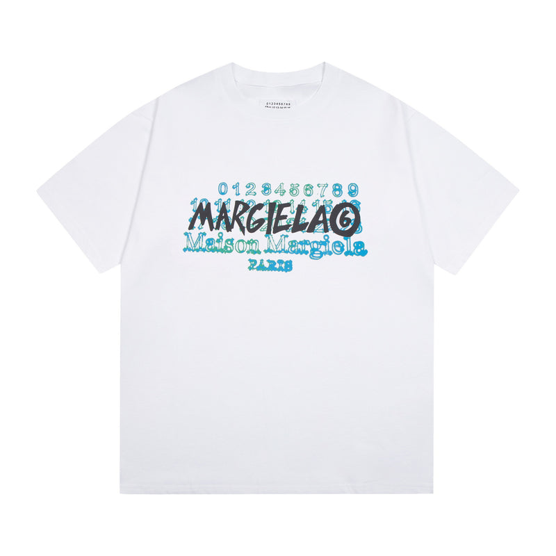 Maison Margiela T-Shirts Crew Neck Loose Short Sleeve T-Shirt