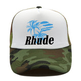 Rhude Hat Couple Sun Hat Casual Sports Baseball Cap