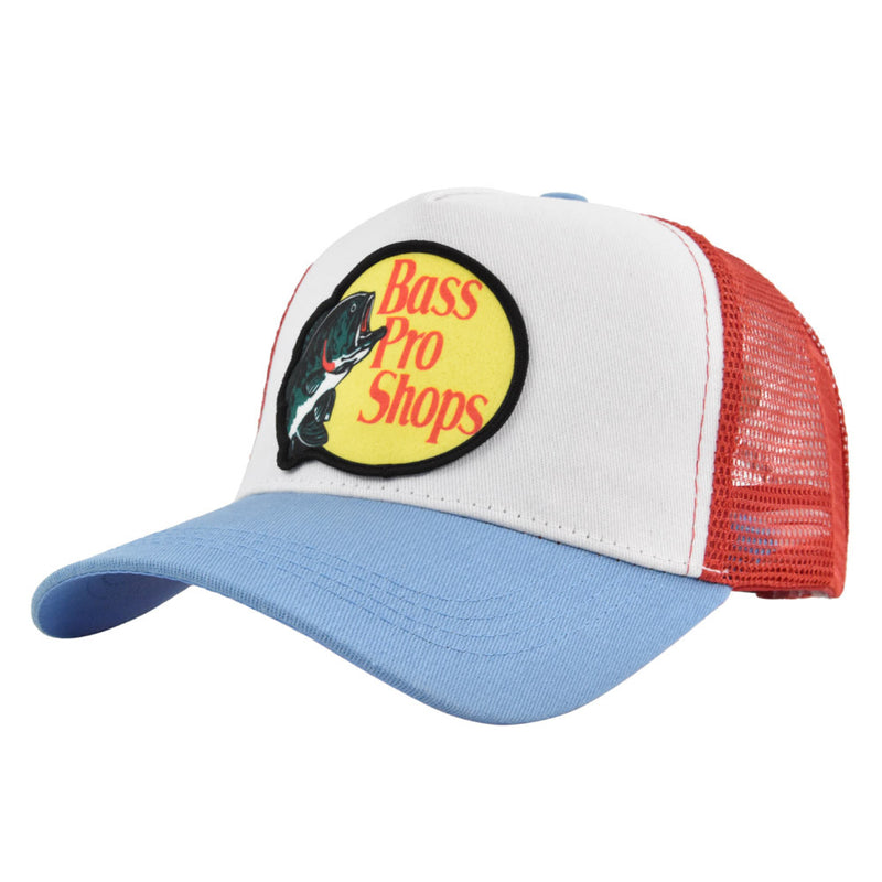 Baseball Cap Woven Label Sun Hat Mesh Cap