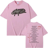 Rapper Cactus Jack Tshirt UTOPIA Album Graphics T-shirts Men