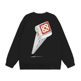 Casablanca Long sleeve T-shirt Print Crew neck Casual
