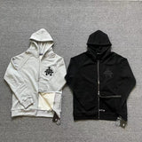 CHH Chrome Heart Hoodie Chrome Heart Chrome cotton terry hooded sweater for men and women