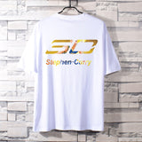 Basketball Sports T Shirt Curry Sports Short-Sleeved T-Shirt Male Student Korean Style Loose