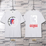 Basketball Sports T Shirt Nba Basketball Clothes Warriors Lakers Short Sleeve T-Shirt Men'S Loose