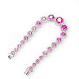 Chains Hip Hop Round Zirconium Necklace Vintage ins St. Valentine's Spectrum