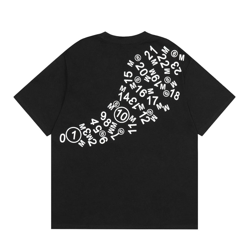 Maison Margiela T-Shirts Crew Neck Loose Short Sleeve T-Shirt
