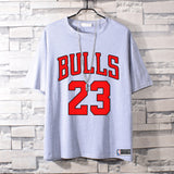 Basketball Sports T Shirt Nba23 Basketball Clothes Short Sleeve T-Shirt Men'S Loose Student Casual