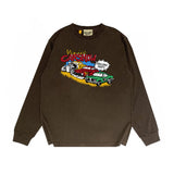 Gallery Dept Long Sleeved Shirt Fashion Brand Long Sleeve Long-Sleeved T-shirt Blouse