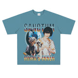 Film Star T Shirt Yonezu Kenshi Poster Commemorative Edition Loose Street T-shirt Men and Women