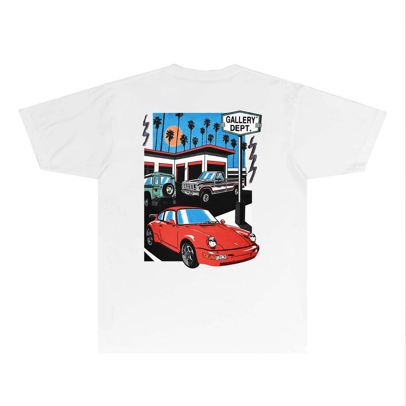 Gallery Dept T Shirts Fashion Brand Tee Shirt Short Sleeve T-shirt Blouse