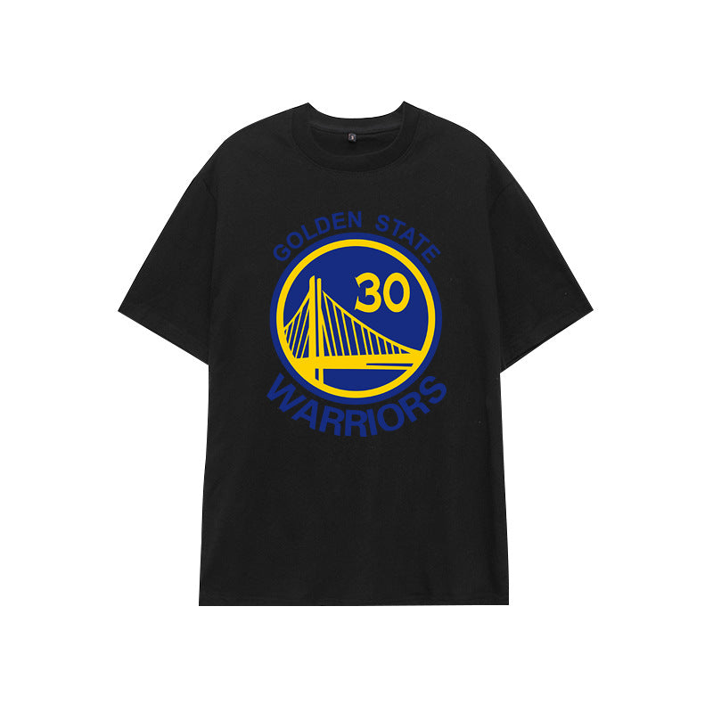 Basketball Sports T Shirt Curry 30 Thompson 11 Basketball Sports T-Shirt Student Loose Casual Breathable Short Sleeve Men