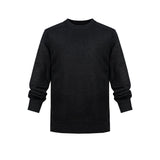 MIJKO Mens Jacket Plush Knitted Sweater Unisex Jacket