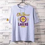 Basketball Sports T Shirt Nba Kobe No. 24 James No. 23 Short Sleeve T-Shirt Men Loose Leisure Sports