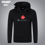 Dsq2 Hoodie DSQ Lian D2 Autumn and Winter Printing Sweater Trendy Men