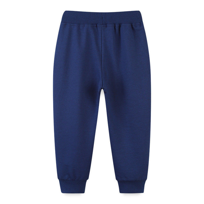 Boy Pants Children's Autumn Clothing Children's Pants Boys' Dinosaur Sports Pants