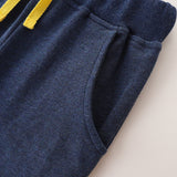 Boy Pants Fall Boys' Track Pants Casual Children Sweater Pants Shrink Feet Crawler