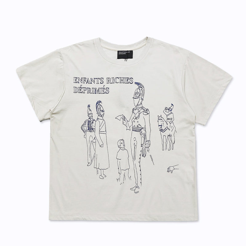 ERD T Shirts Summer Printed Slogan Punk