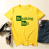 Heisenberg T Shirt Breaking Bad Printed round Neck Men's and Women's Short Sleeve T-shirt