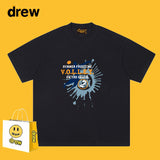 Drew T Shirts Cotton Short-Sleeved Printed T-shirt