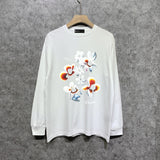 Purple Brand Long Sleeve T-Shirt Fashion Loose Long Sleeve Top