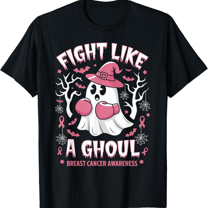 In October We Wear Pink Breast Cancer Awareness Halloween