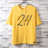 Basketball Sports T Shirt Commemorative Kobe No. 24 Short Sleeve T-Shirt Male Student Basketball Loose Sports