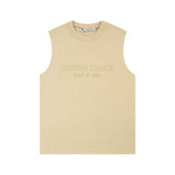 Fog Essentials tank spring summer FOG letter crew neck vest