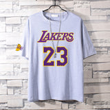 Basketball Sports T Shirt Nba Basketball Clothes Commemorative Kobe No. 24 Cotton Short-Sleeved T-Shirt Men'S Loose