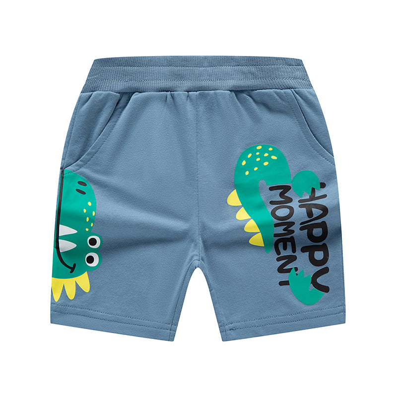 Boy Shorts Baby Boys' Pants Fifth Pants Fashion Brand Casual Pants Children's Summer Clothing
