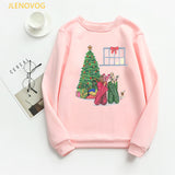 Christmas e and Christmas gifts print hoodies women clothes